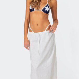 Rayla Linen Look Maxi Skirt